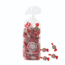 Nougat tendre aux amandes enrobé de chocolat lait à l'orange 180g CDHV