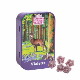 Boite de bonbons à la violette 70g CDHV