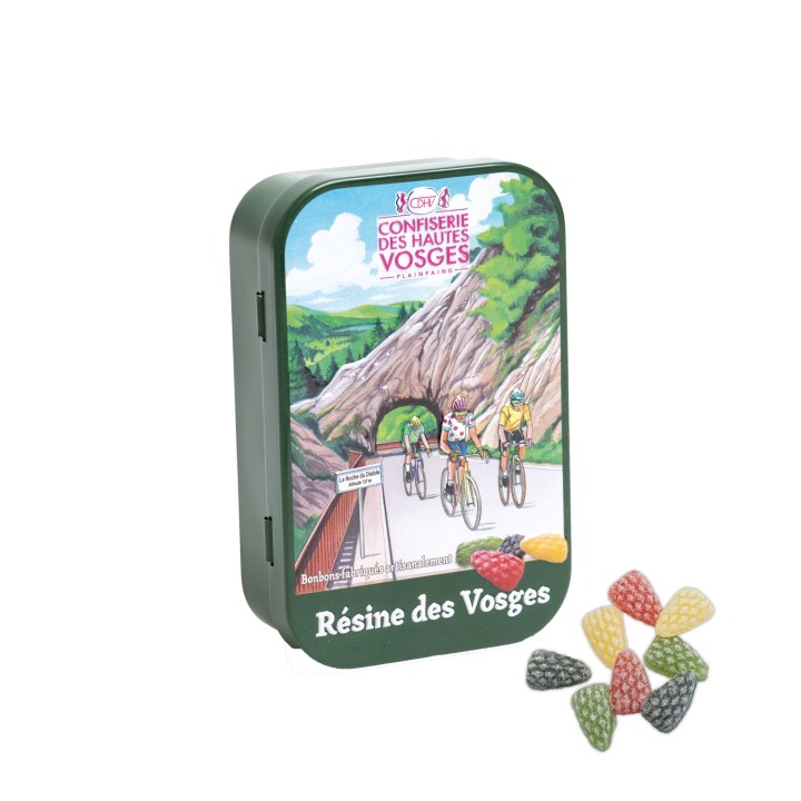 Boîte de poche bonbon Résine des Vosges 70g CDHV