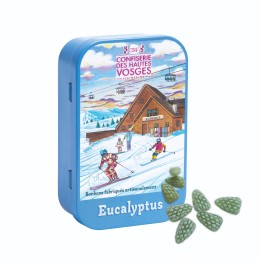 Boîte de poche bonbon Eucalyptus 70g CDHV