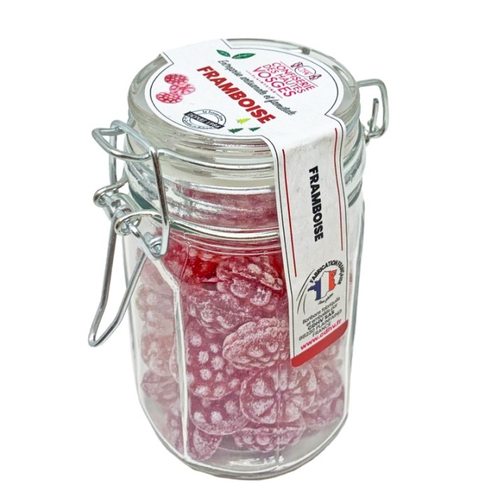 Bocal bonbon Framboise 135g CDHV