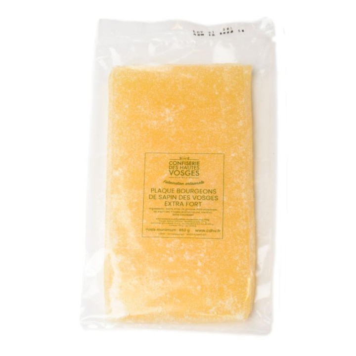 Plaque bonbon bourgeon de Sapin des Vosges CDHV