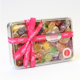 Bonbon Coffret transparent 6 sortes 250 g