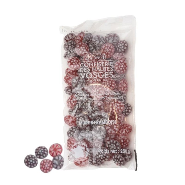 Bonbon Mûres et Framboises 250g CDHV
