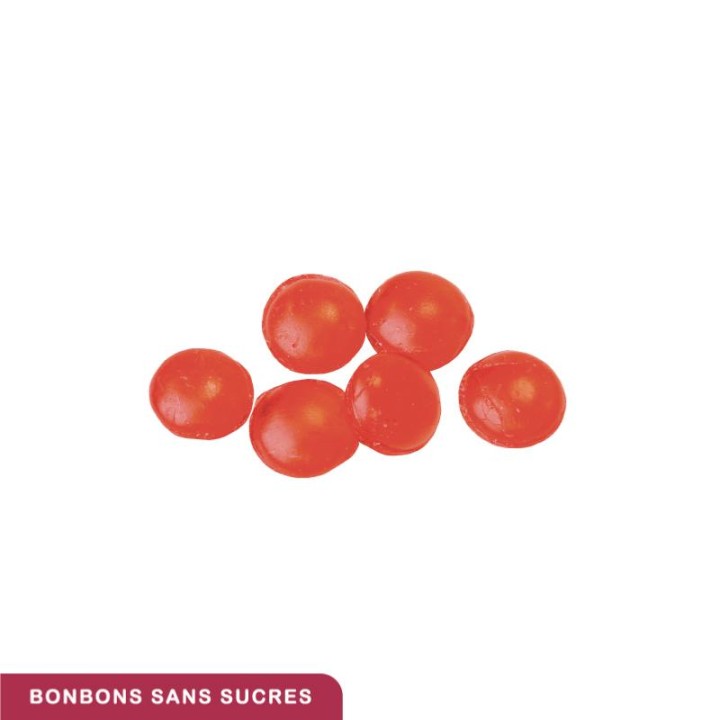 SANS SUCRES : Bonbons Fleurs de sureau - Cerise