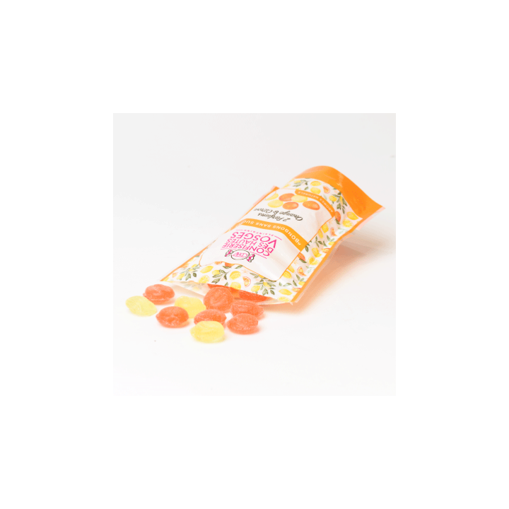 SANS SUCRES : Bonbons Orange & Citron