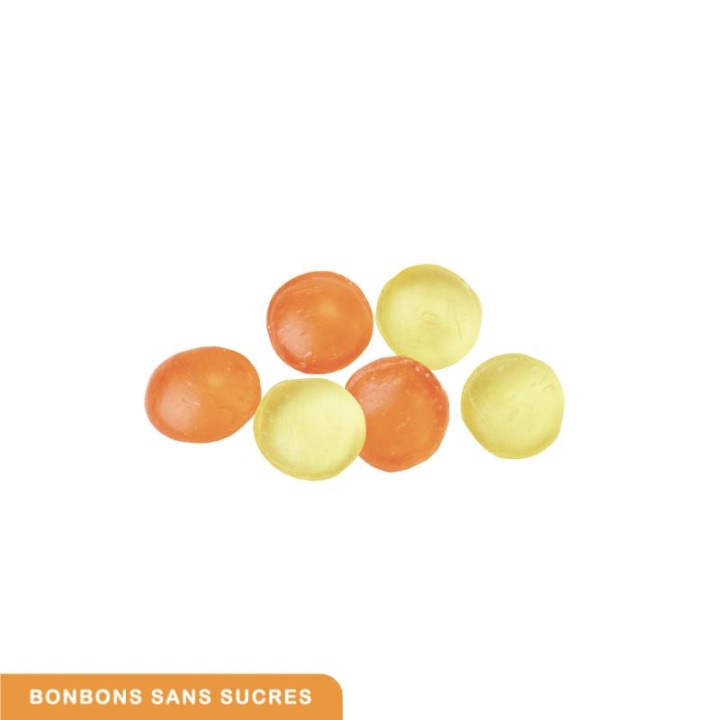 SANS SUCRES : Bonbons Orange & Citron