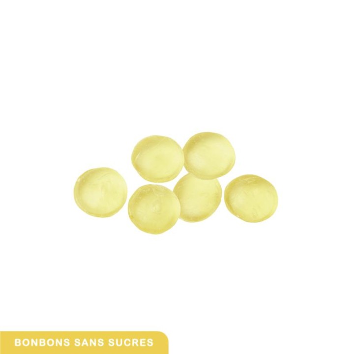 SANS SUCRES : Bonbons Verveine - Citron
