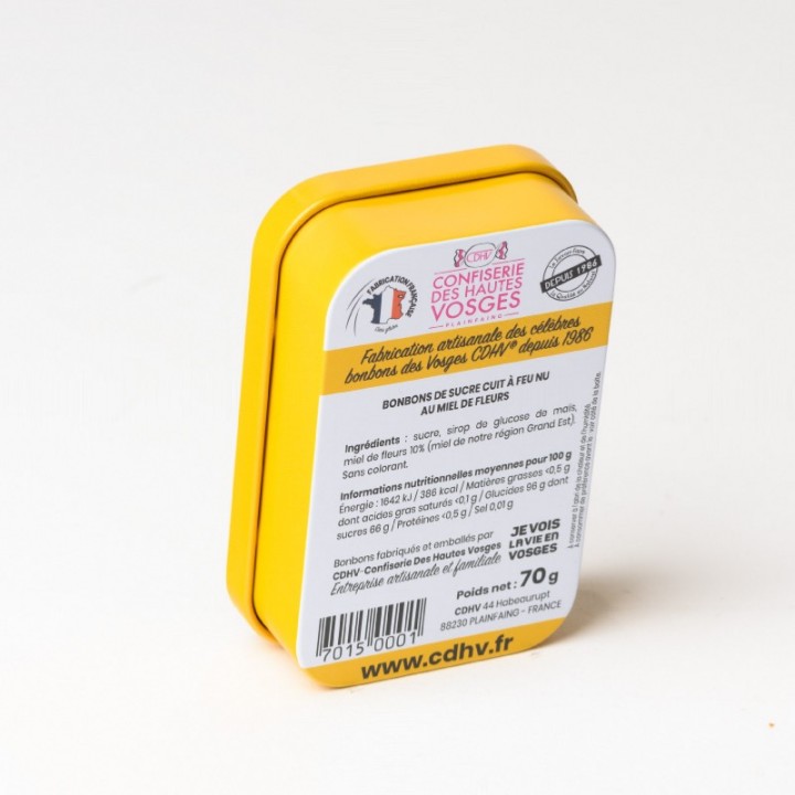 Boîte de bonbons au Miel de Fleurs 70g CDHV