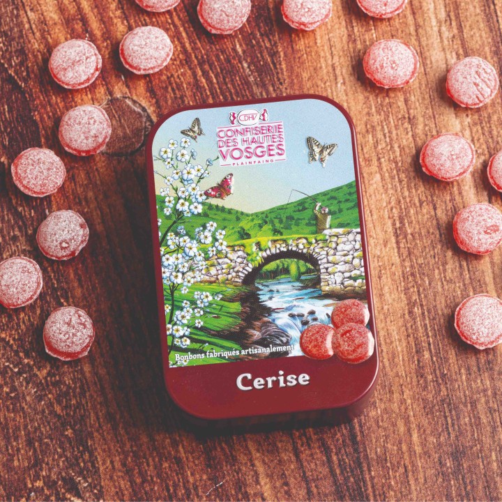 Boîte bonbons Cerise 70g CDHV