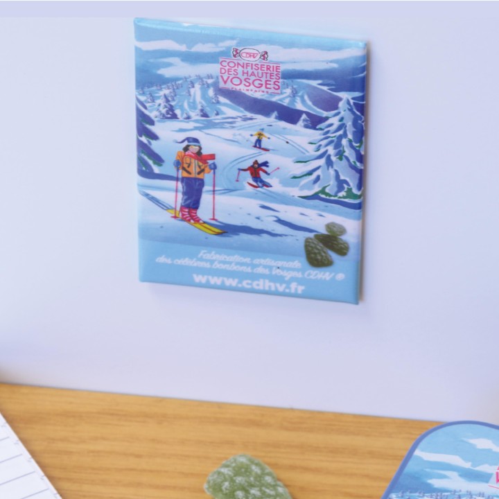 Magnet bleu - eucalyptus Confiserie Des Hautes Vosges