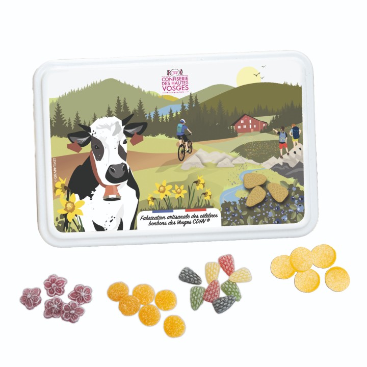 Boîte de bonbons des Vosges