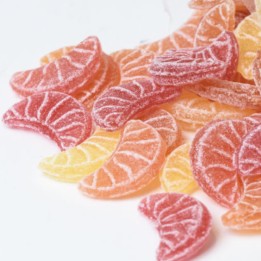 Boîte de bonbons "Halloween" - quartier de fruit 50g