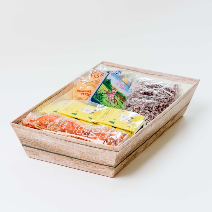 Coffret Trésor de l'Ourson garni de bonbon des Vosges - Confiserie - CDHV