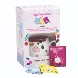 Coffret Dégustation : MUG Dégustation CDHV – 21 dosettes et mug