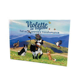 Livre illustré Violette la vosgienne