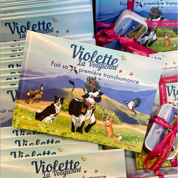 Livre illustré Violette la vosgienne