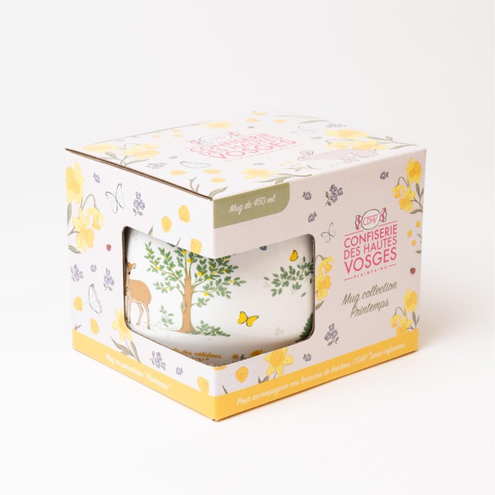 Coffret mug printemps