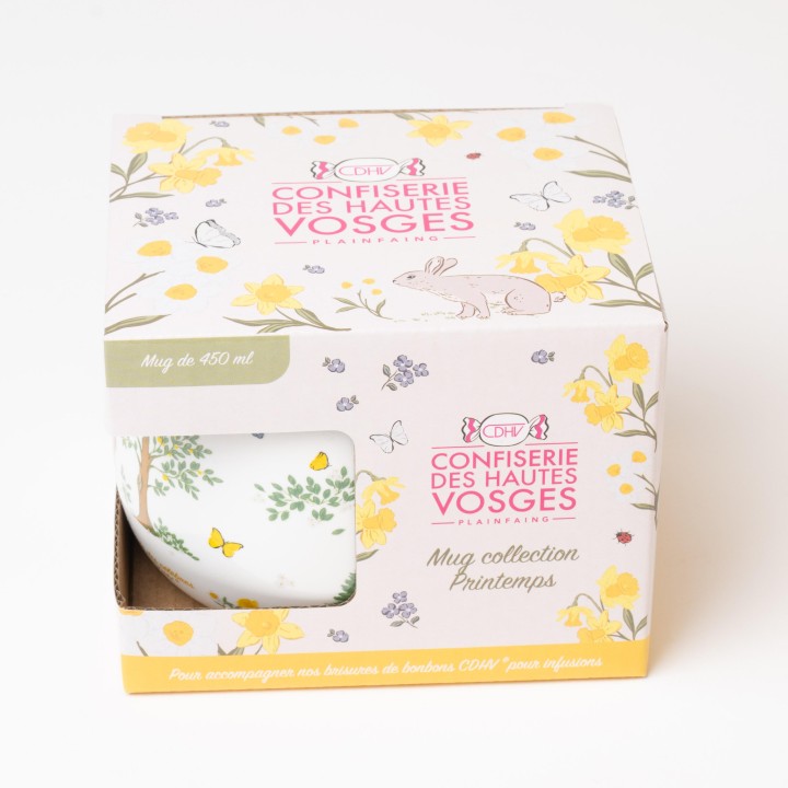 Coffret mug printemps