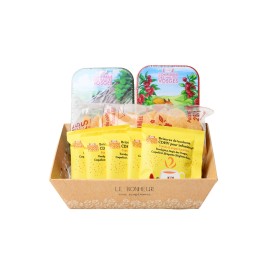 Coffret "Petits Bonheurs" garni des célèbres bonbons des Vosges