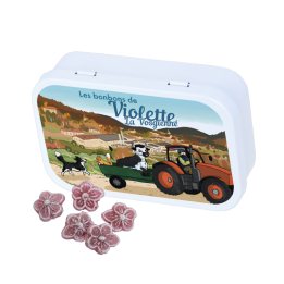 Boîte Violette la vosgienne - parfum Violette