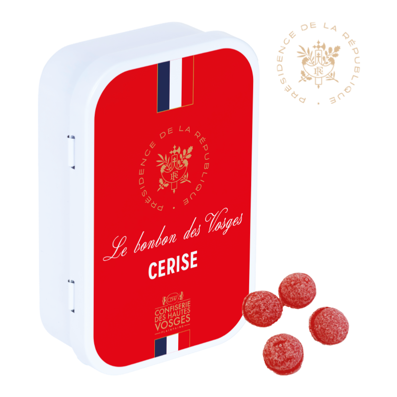 Boîte de bonbons ROUGE -  Elysée - Présidence de la République