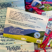 Livre Violette la Vosgienne fait sa première transhumance