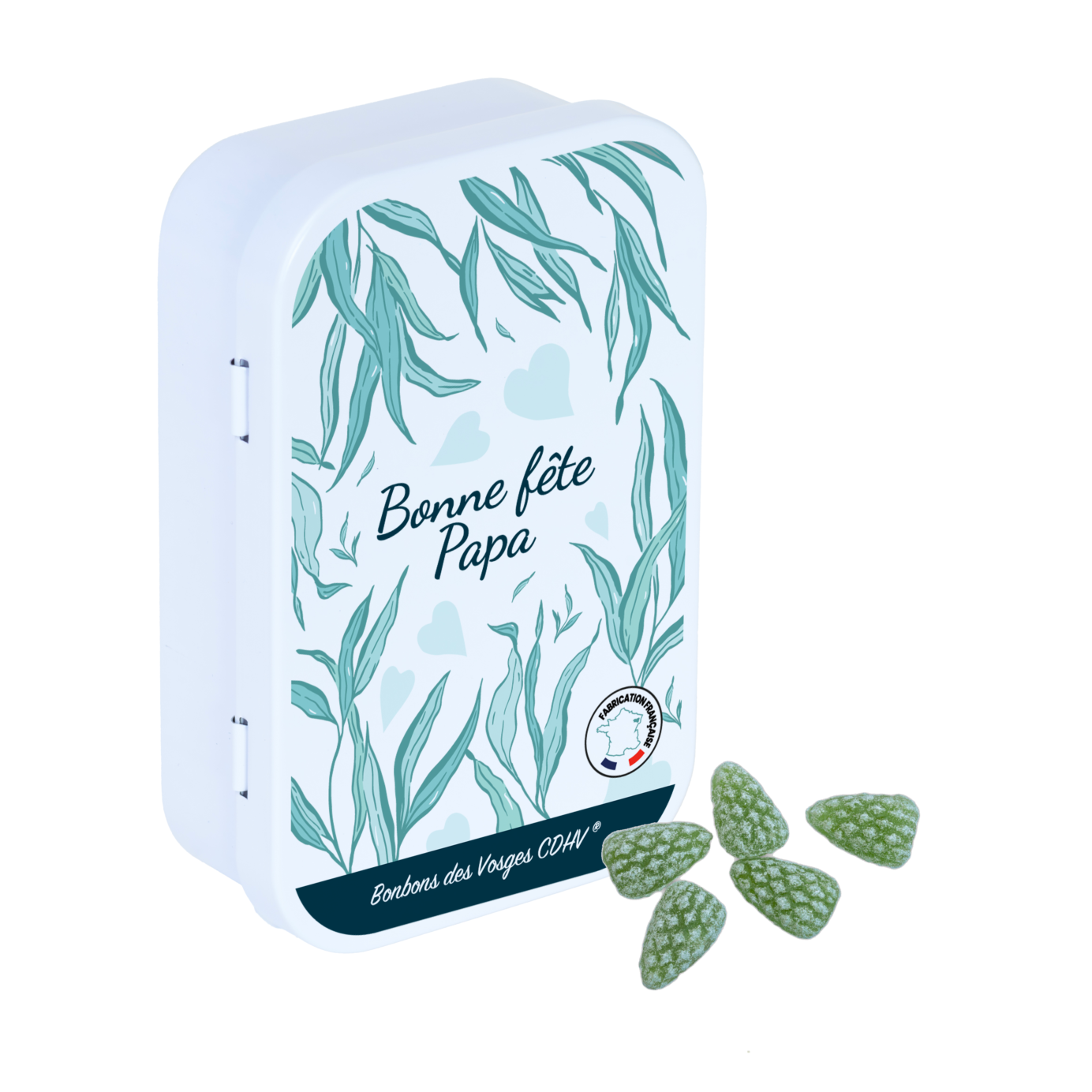 Boîte "Bonne fête Papa - parfum eucalyptus