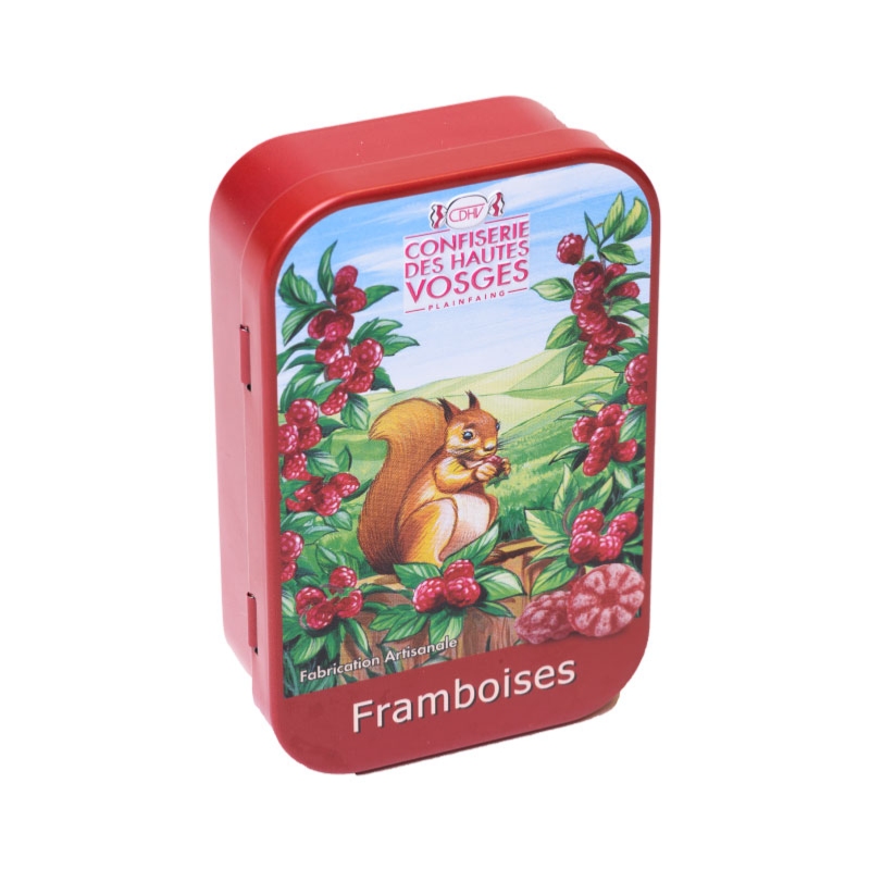 Bote bonbon Framboises 70 g