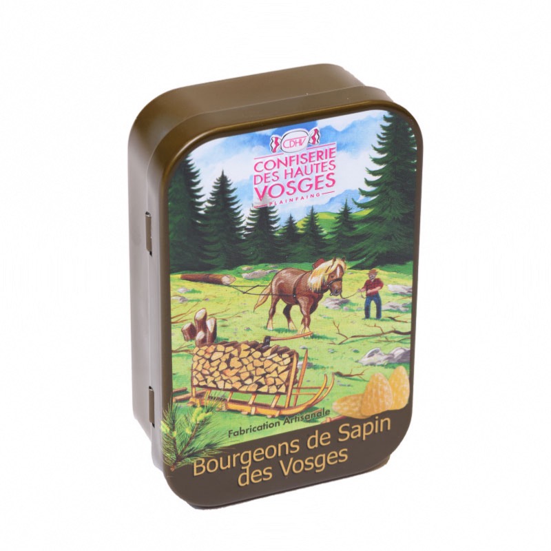 Boîte de poche bonbon au Miel de Sapin 70g CDHV