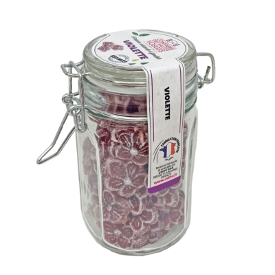 Bocal bonbon Violettes 135 g