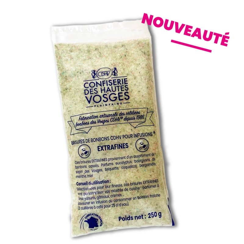 EXTRAFINES FORTES- Brisures de bonbons 250 g