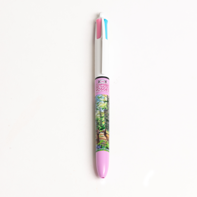 BIC 4 COULEURS - ROSE