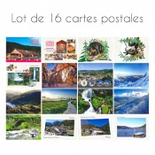 Lot de 16 cartes postales