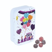 Boîte de bonbons "La bande à tata Carine"