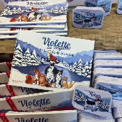 Livre Violette la Vosgienne et la Forêt Blanche