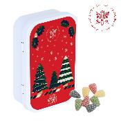 Boîte de bonbons à la résine des Vosges-  Elysée - Présidence de la République - Rouge