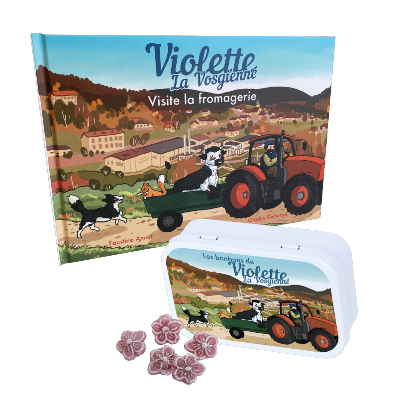 Pack Livre + Bo�te Violette la vosgienne