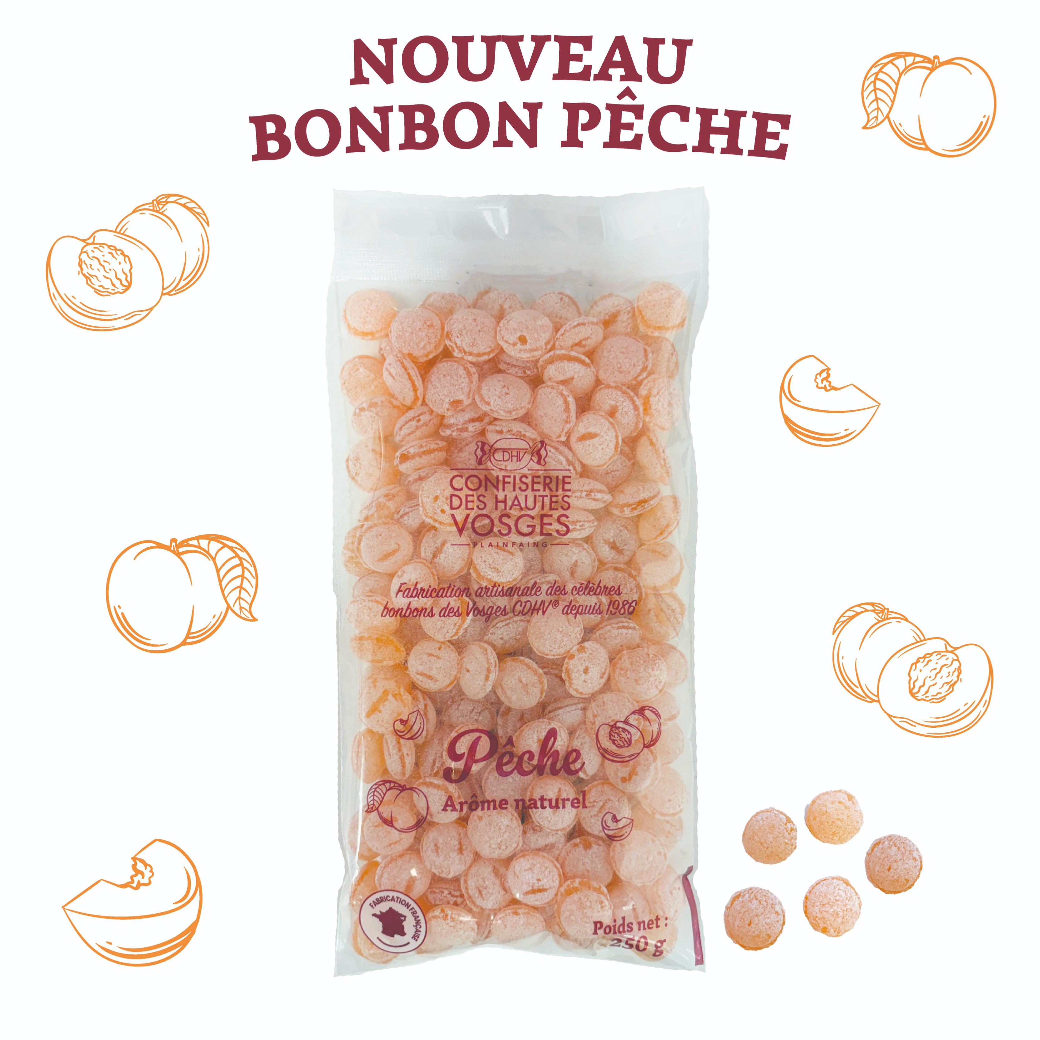Bonbon Pêche 250 g