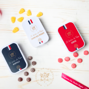 Boîte de bonbons BLANCHE -  Elysée - Présidence de la République