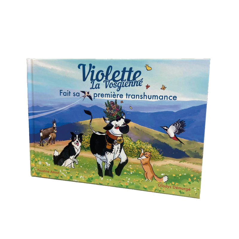 Livre Violette la Vosgienne fait sa première transhumance