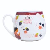 Coffret dégustation mug + dosettes de brisures de bonbons - rouge