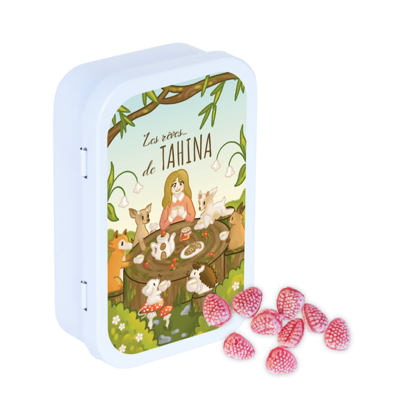 Boîte de bonbons SOLIDAIRE "Les Rêves de Tahina"