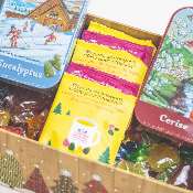 Coffret chaussettes et sapins 