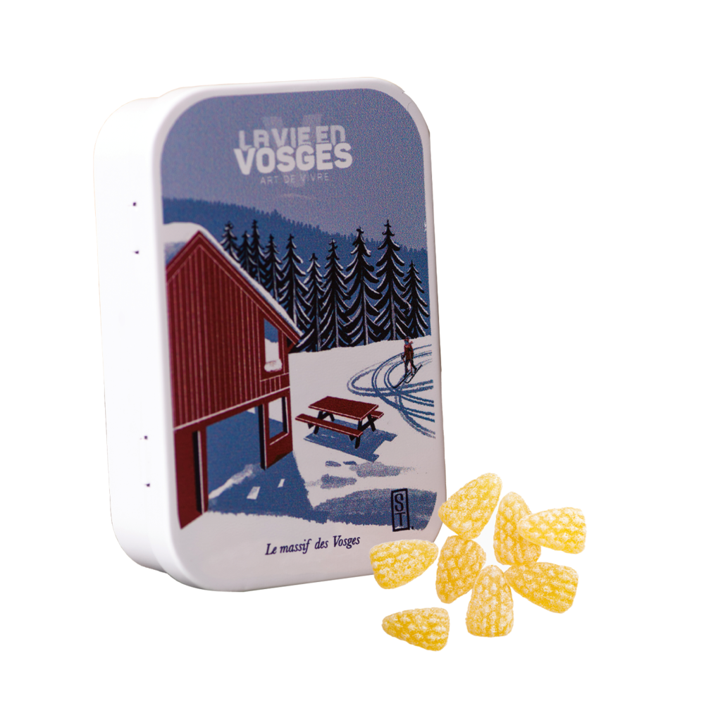 Boîte Je vois la Vie en Vosges - Bonbons Sapin des Vosges