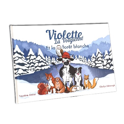 Livre Violette la Vosgienne et la Forêt Blanche