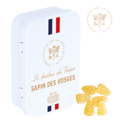 Boîte de bonbons BLANCHE -  Elysée - Présidence de la République