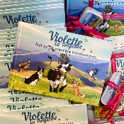 Livre Violette la Vosgienne fait sa première transhumance