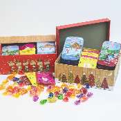 Coffret chaussettes et sapins 