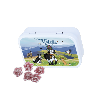 Boîte Violette la vosgienne - parfum Violette